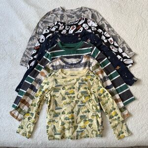 BUNDLE! 6 Old Navy long sleeve Shirts size 5T